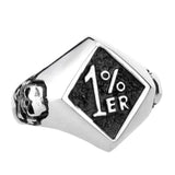 Bague Biker 1% | Crâne Nation