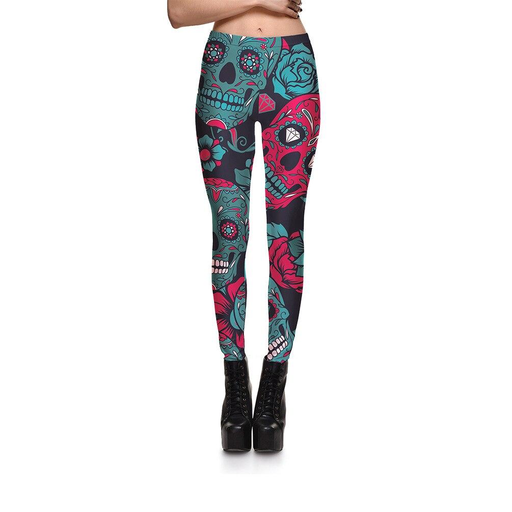 Legging sport 2024 tete de mort