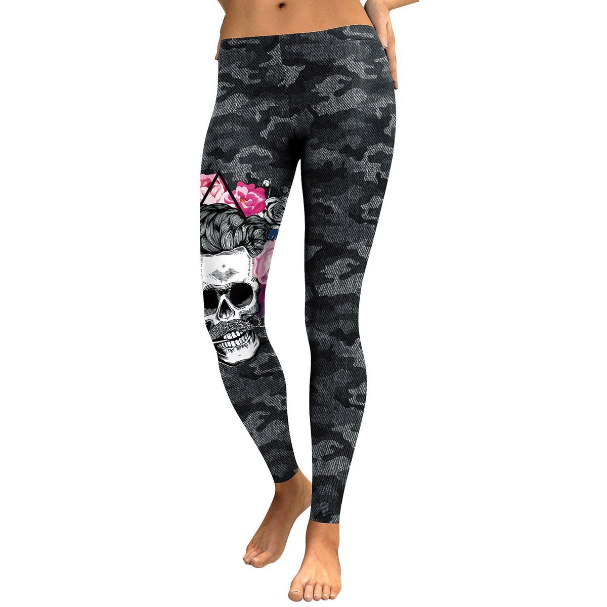 Legging T te de Mort Camouflage Crossfit Cr ne Nation