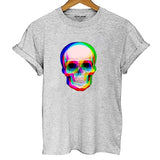 T-shirt Tête de Mort Femme Illusion | Crâne Nation