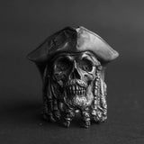 Bague Tête de Mort Pirate du Black Pearl