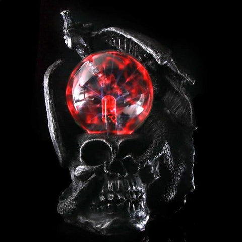 Lampe Plasma Tête de Mort Oraculum – Blink Skull