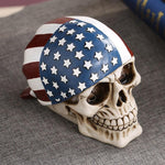 Décoration Tête de Mort Biker Américain | Crâne Nation 