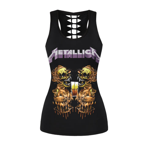 Débardeur Metallica Logo | Crâne Nation