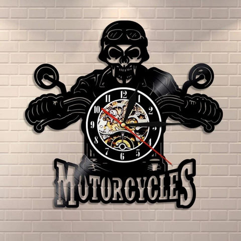 Horloge Biker Motorcycles | Crâne Nation