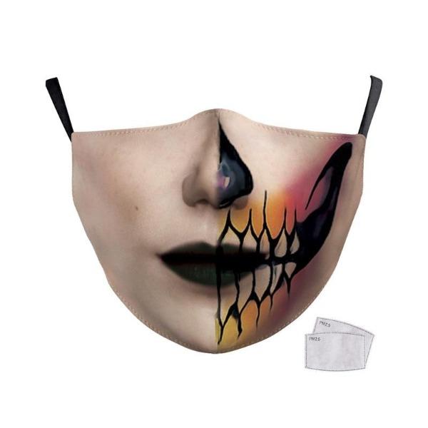 Masque de Protection Maquillage Tête de Mort