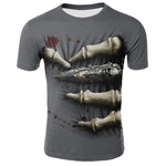 T Shirt avec Tête de Mort | Crâne Nation