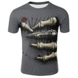 T Shirt avec Tête de Mort | Crâne Nation