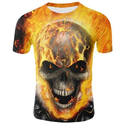 T-shirt Crâne Ghost Rider | Crâne Nation