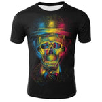 T-shirt Crâne Multicolore | Crâne Nation