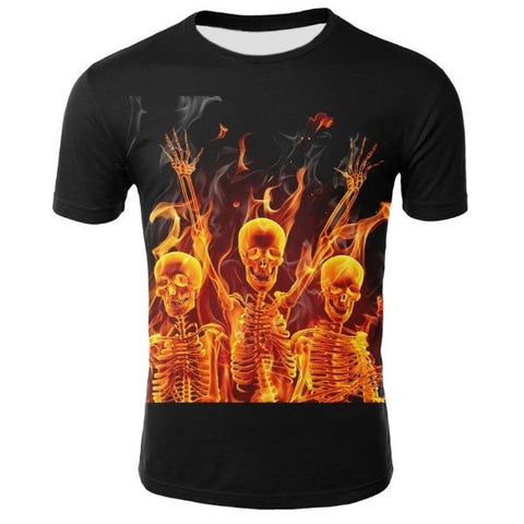 T-shirt Danse de l'Enfer | Crâne Nation