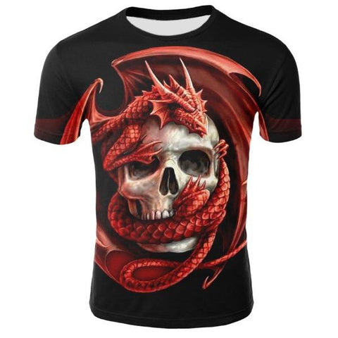 Tee Shirt Dragon | Crâne Nation