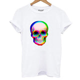 T-shirt Tête de Mort Femme Illusion | Crâne Nation
