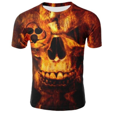 T-shirt Skull des Enfers | Crâne Nation
