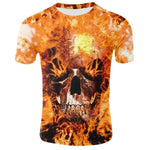 T-shirt Skull Flamme | Crâne Nation