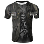 T-shirt Tête de Mort Sons of Anarchy | Crâne Nation